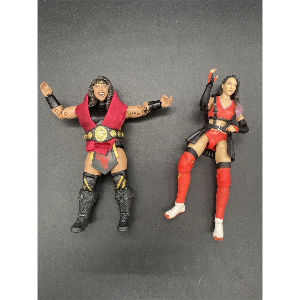 WWE Wrestling Action Figures Nyla Rose- Hikaru Shida 2-Pack
